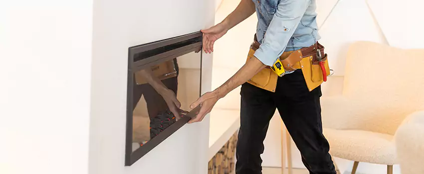 Metal Fireplace Installation in Stillwater, Minnesota