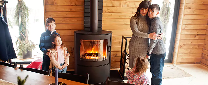 Morso Cast Iron Fireplace Insert Installation in Stillwater, Minnesota
