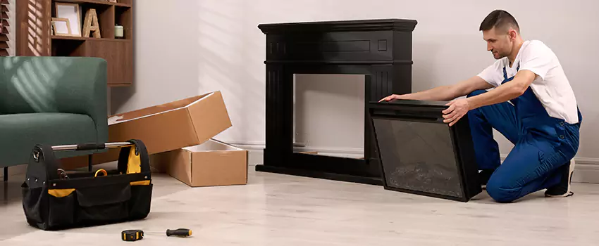 Old Rusted Metal Fireplace Repair And Replacement in Stillwater, MN