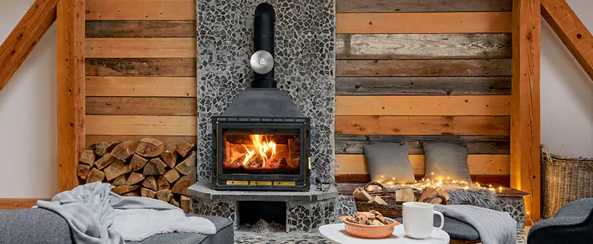 Thelin Hearth Products Direct Vent Gas Stove Fireplace Inspection in Stillwater, Minnesota